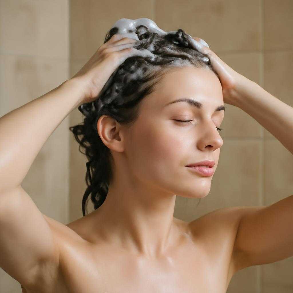 мытье волос