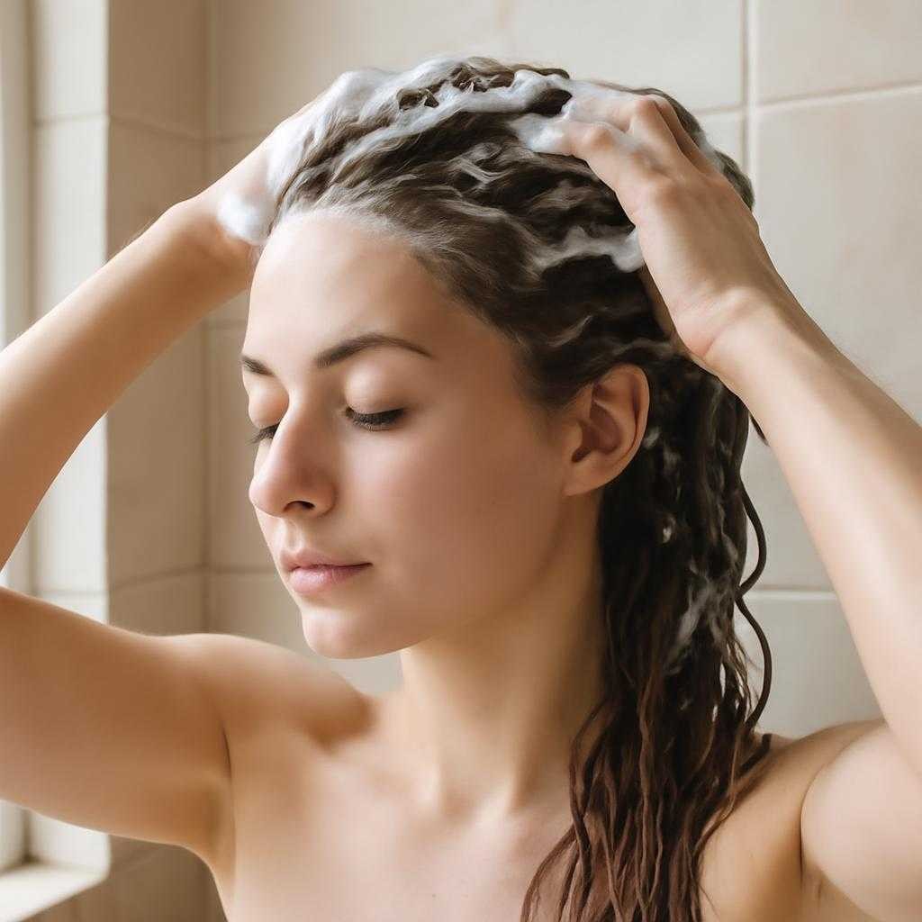 мытьё волос