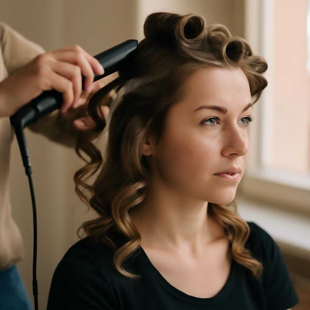 накрутка волос