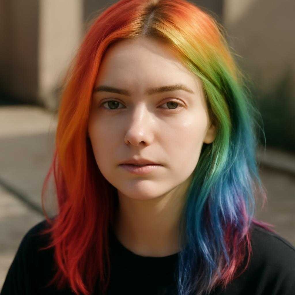 окрашенные волосы