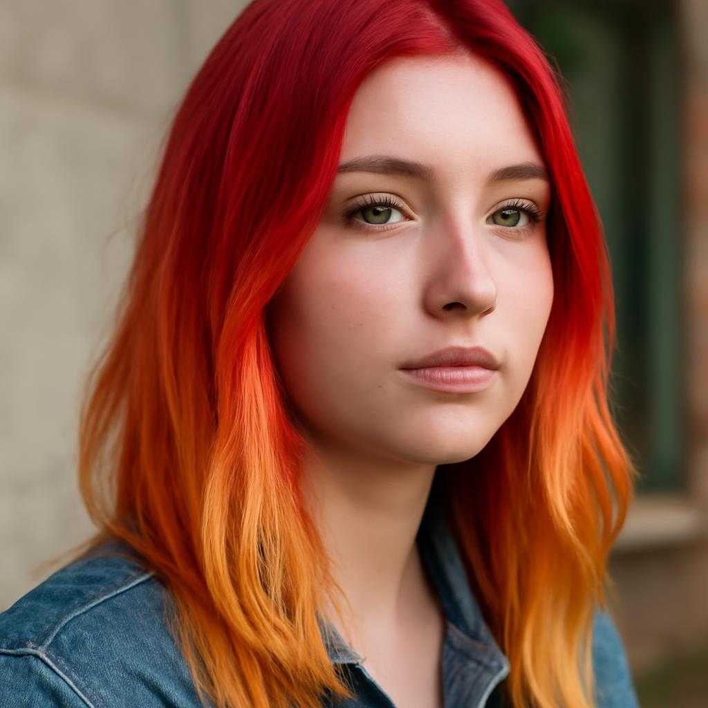 окрашенные волосы