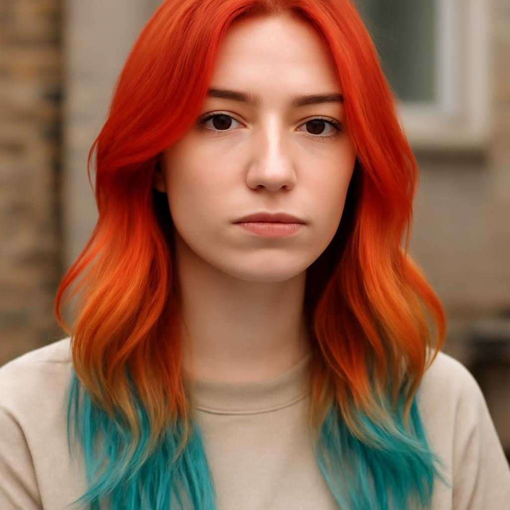 окрашенные волосы