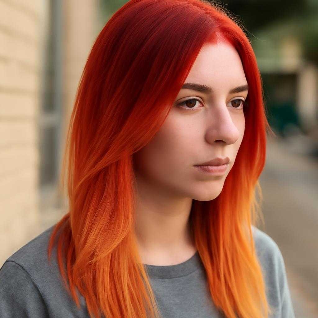 окрашенные волосы