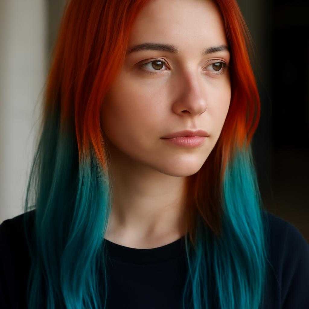 окрашенные волосы