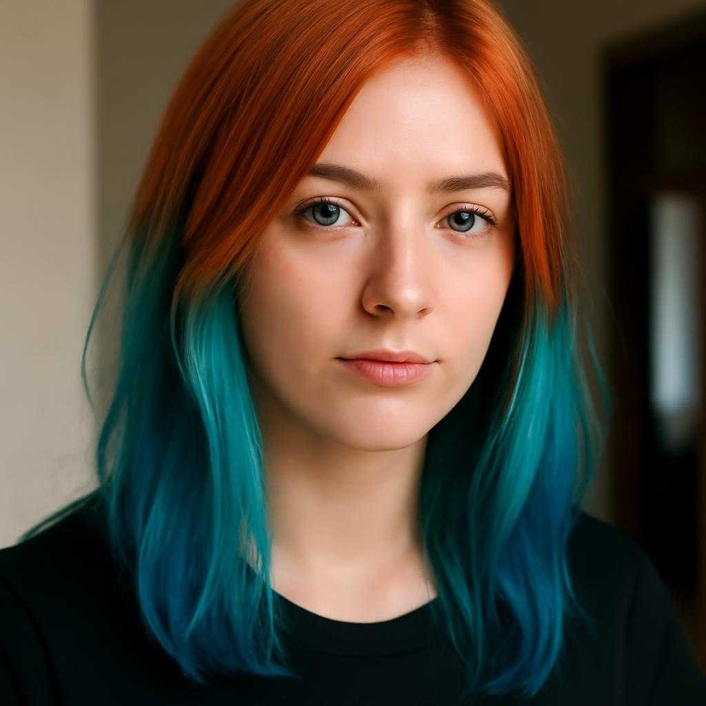 окрашенные волосы