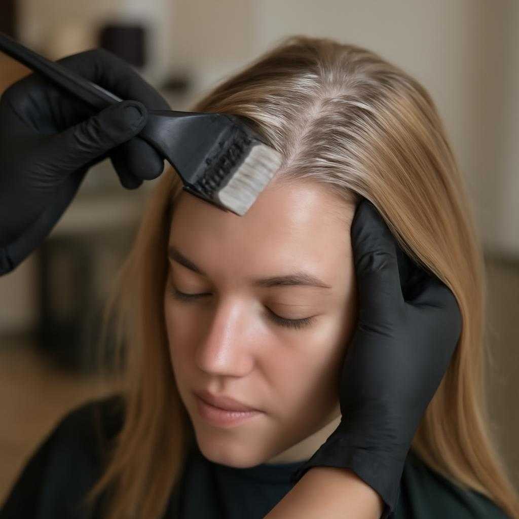 окрашивание волос