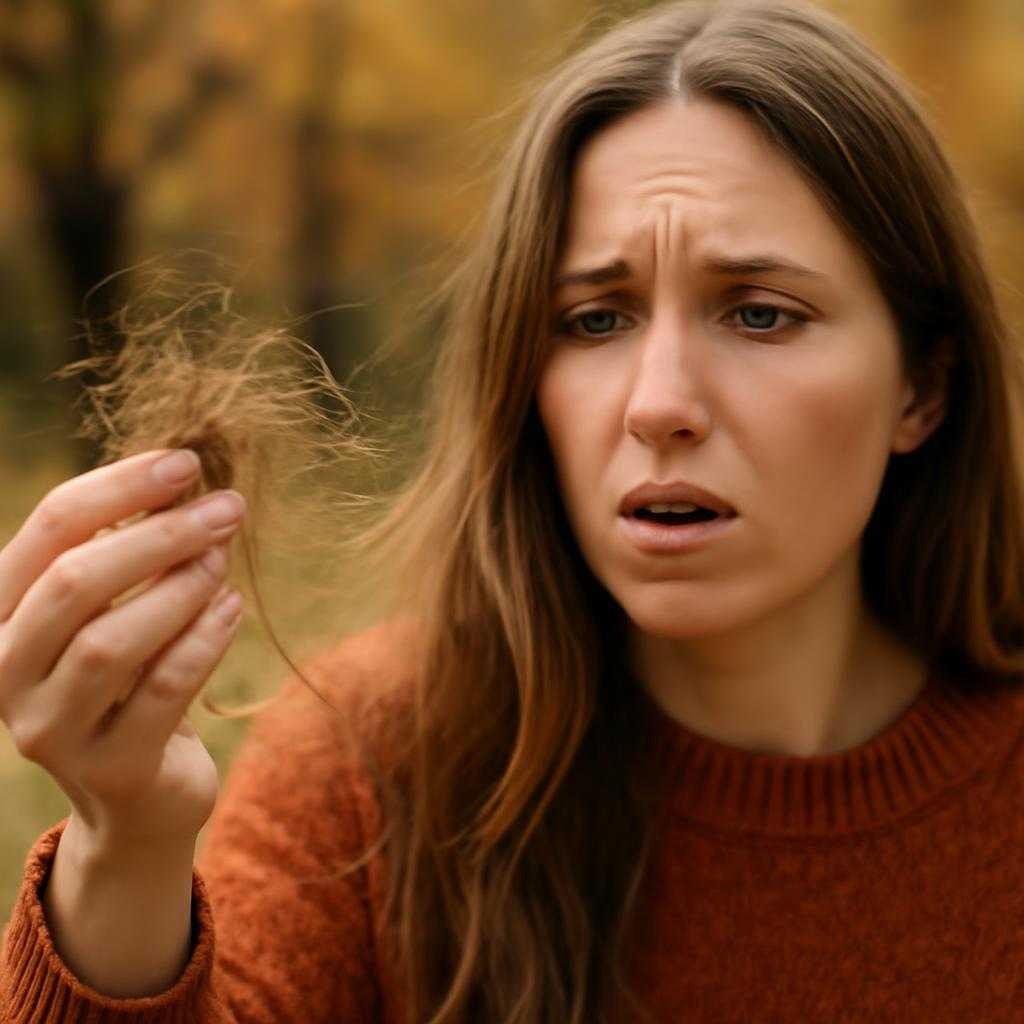 осеннее выпадение волос