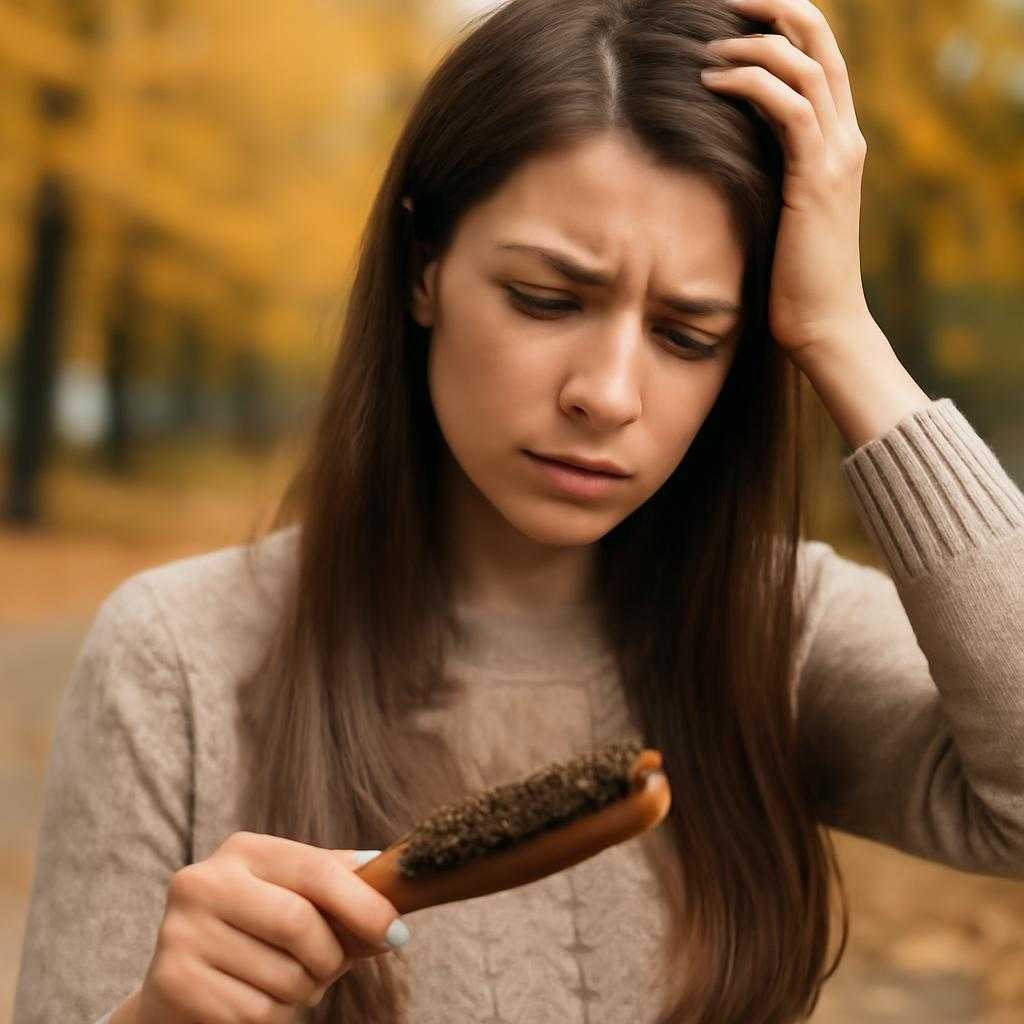 осеннее выпадение волос