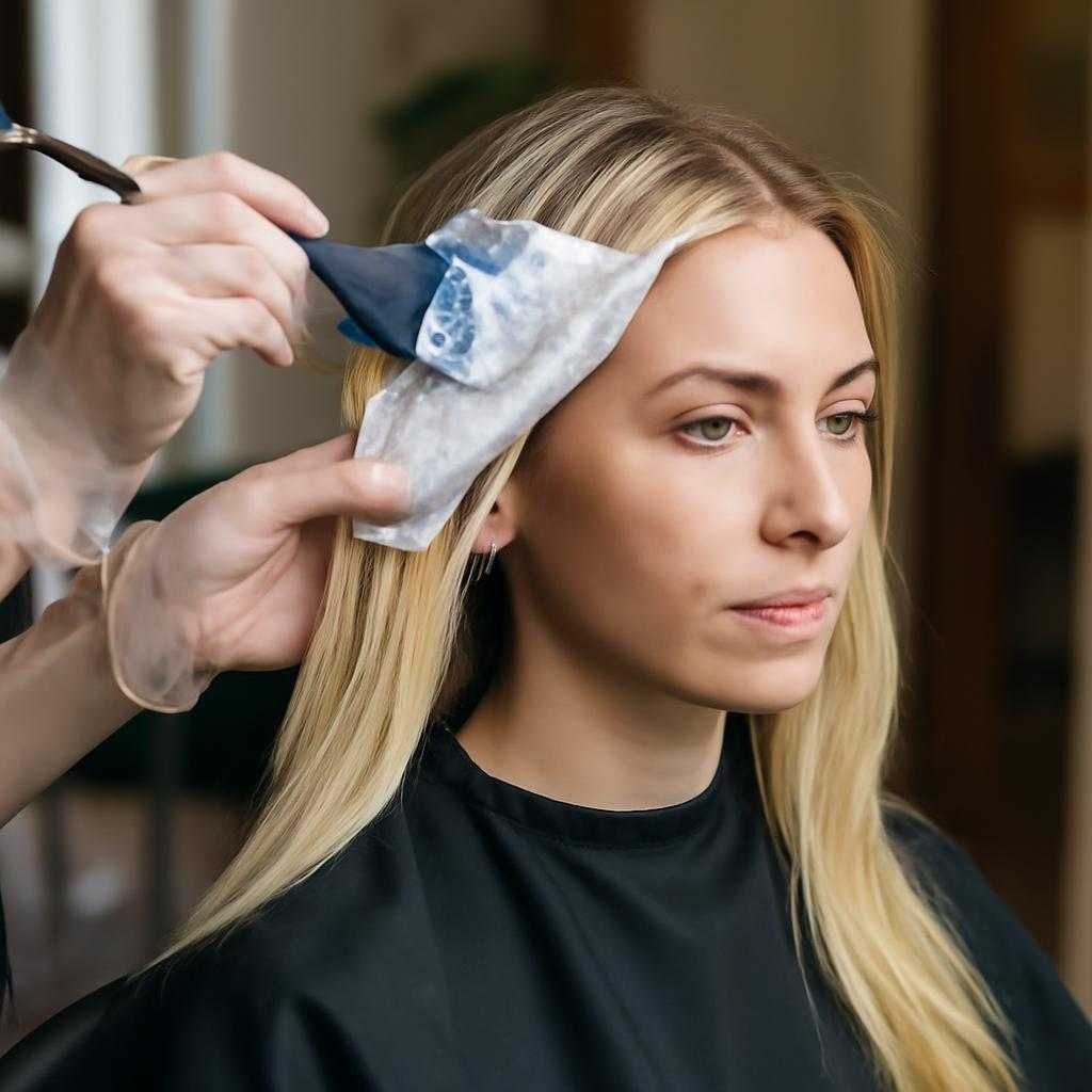 осветление волос