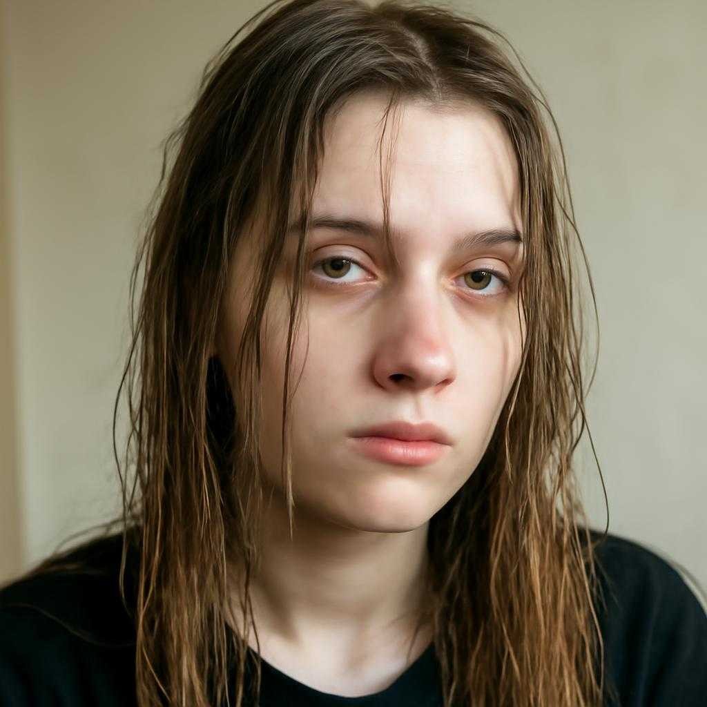 сальные волосы