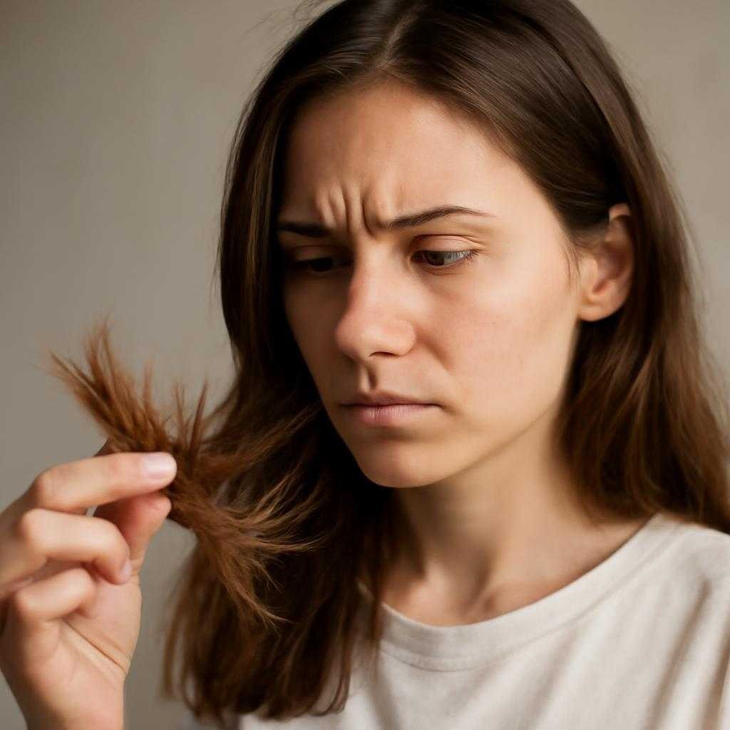 секущиеся волосы