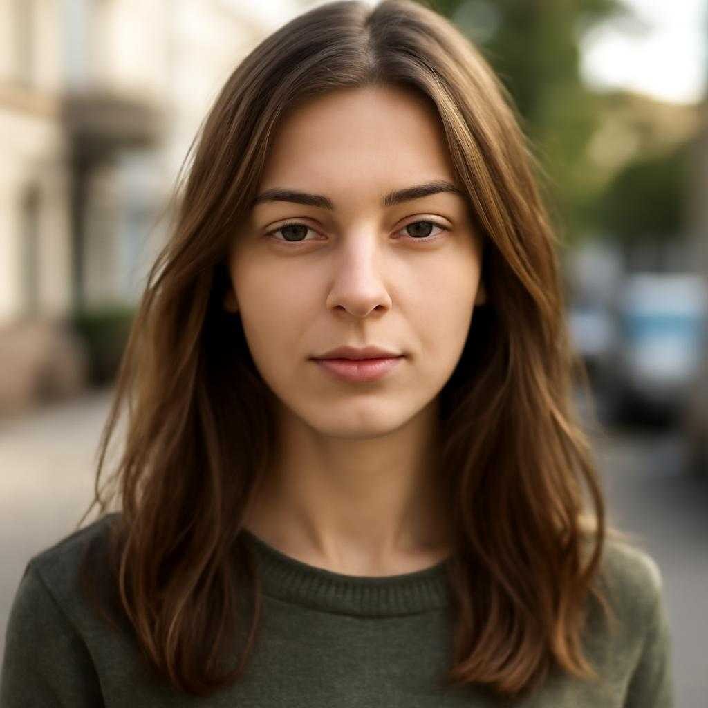шатенка