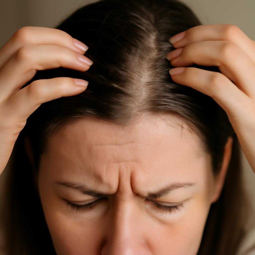 сухая кожа головы