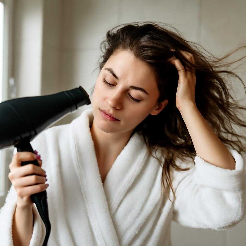 сушка волос