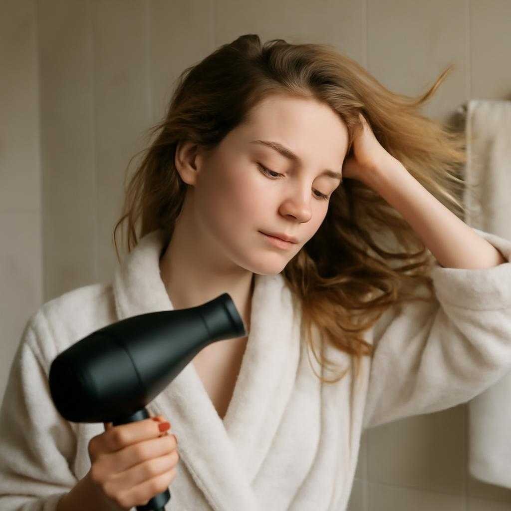 сушка волос