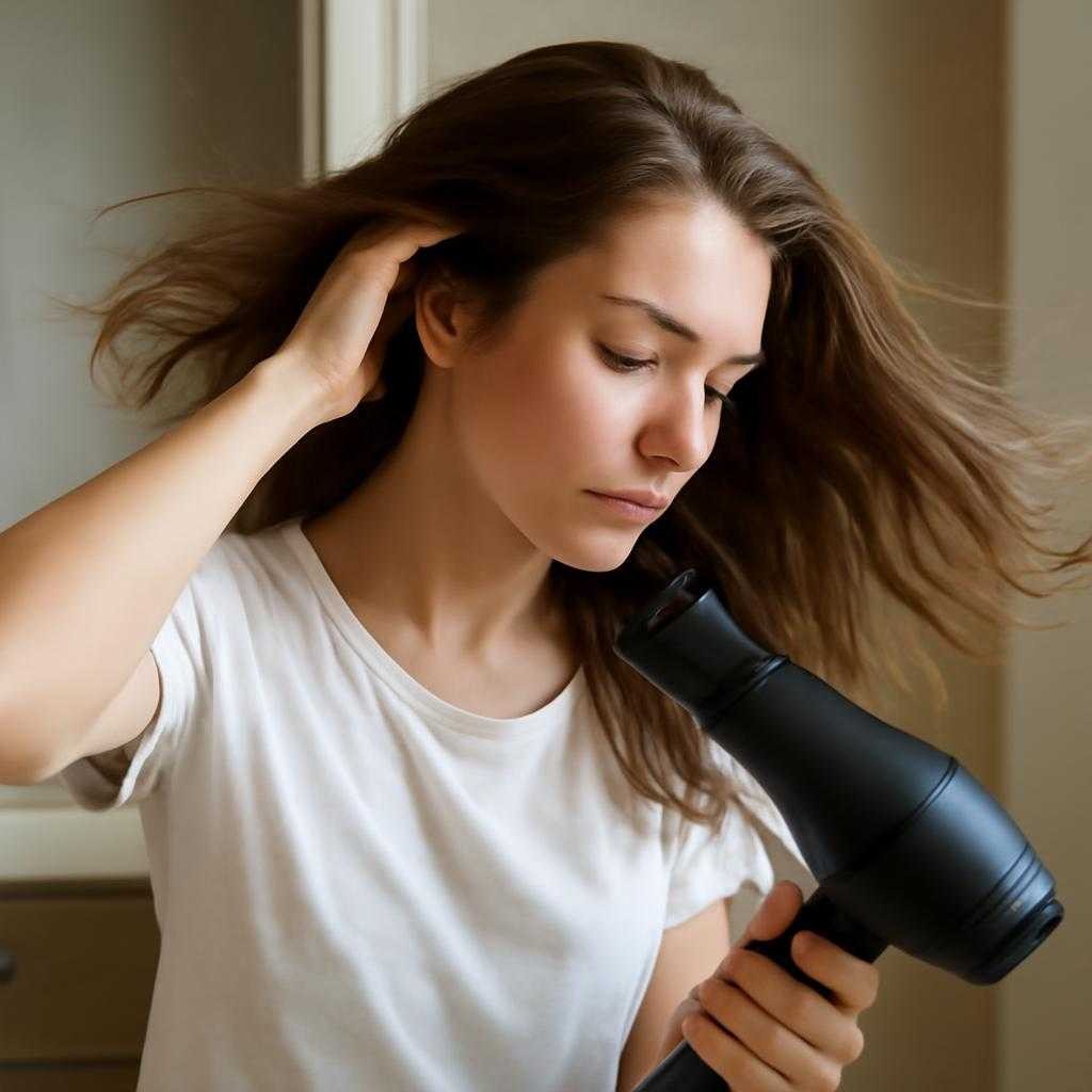 сушка волос