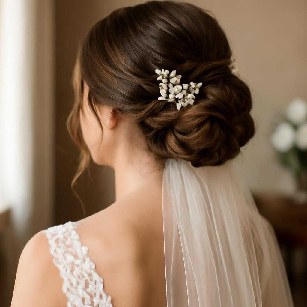 свадебные прически