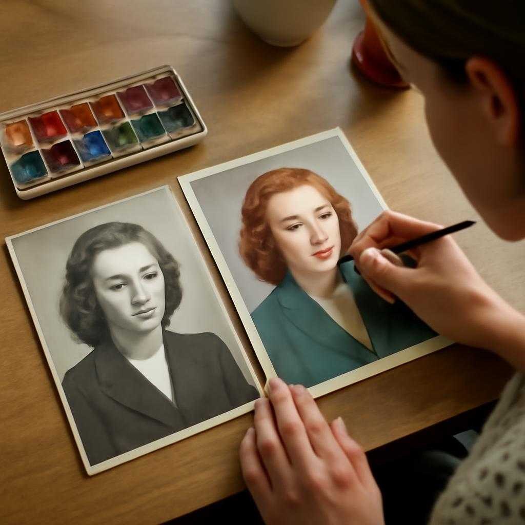 восстановление цвета