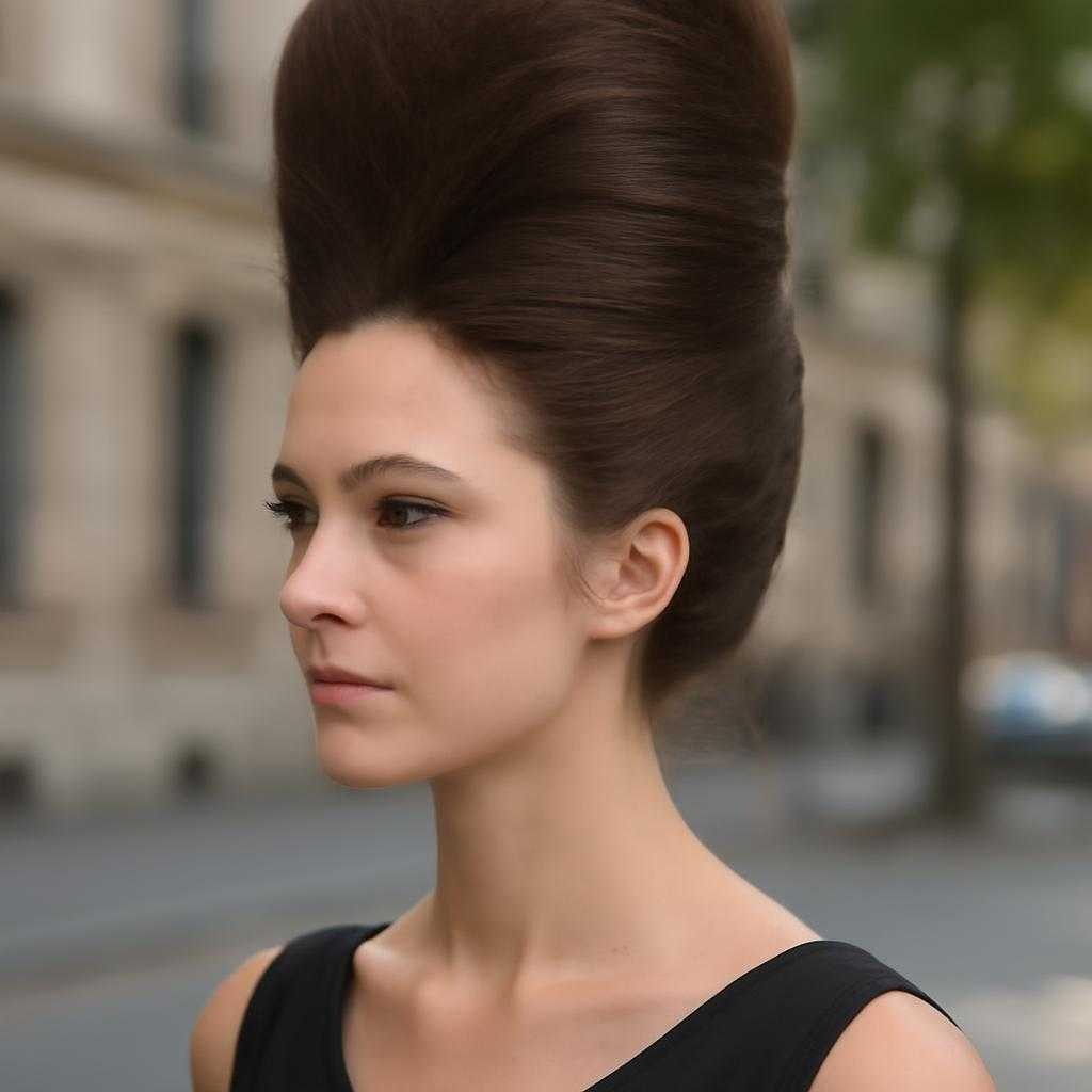 высокие прически