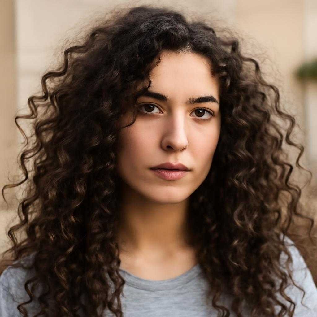 вьющиеся волосы