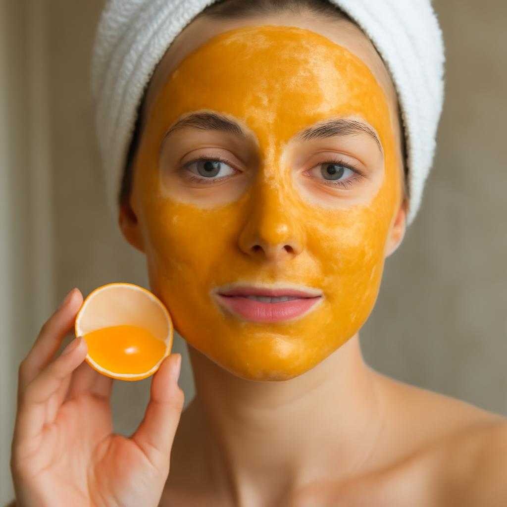 желтковая маска