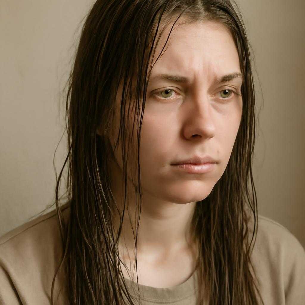 жирные волосы