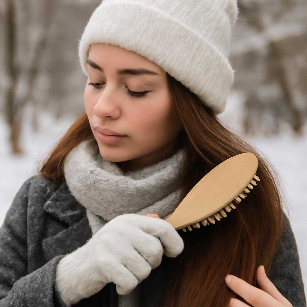 зимний уход за волосами