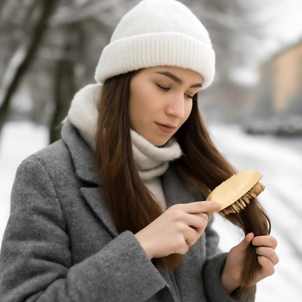 зимний уход за волосами