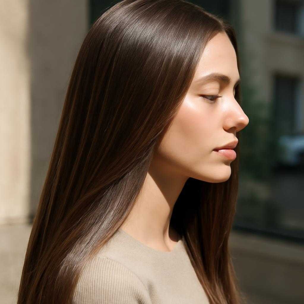 блеск волос