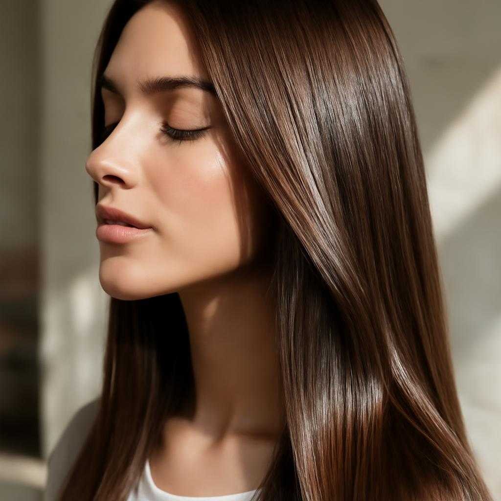 блеск волос