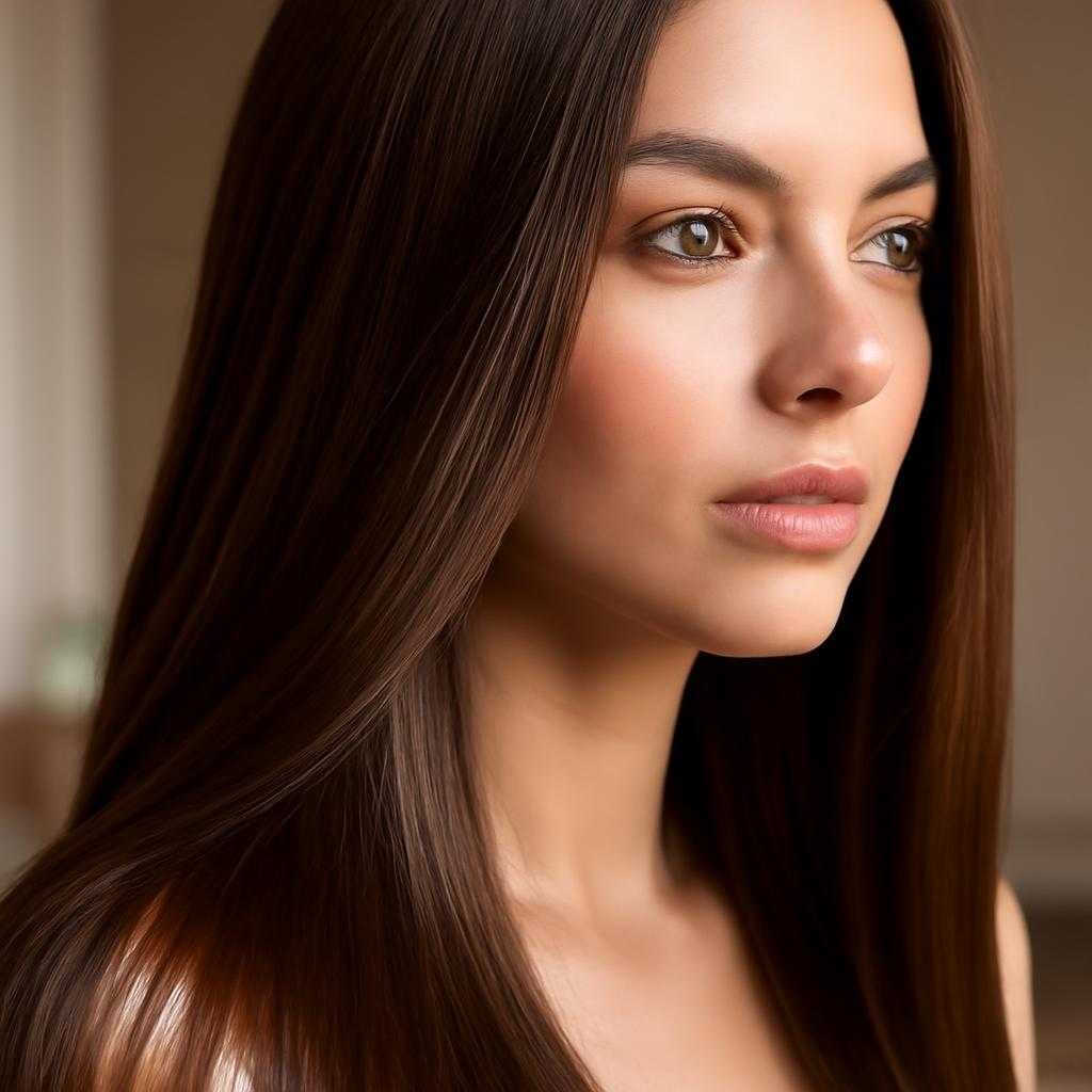 блеск волос