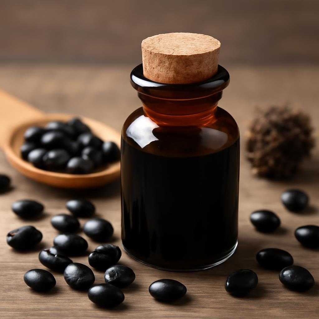 чёрное касторовое масло