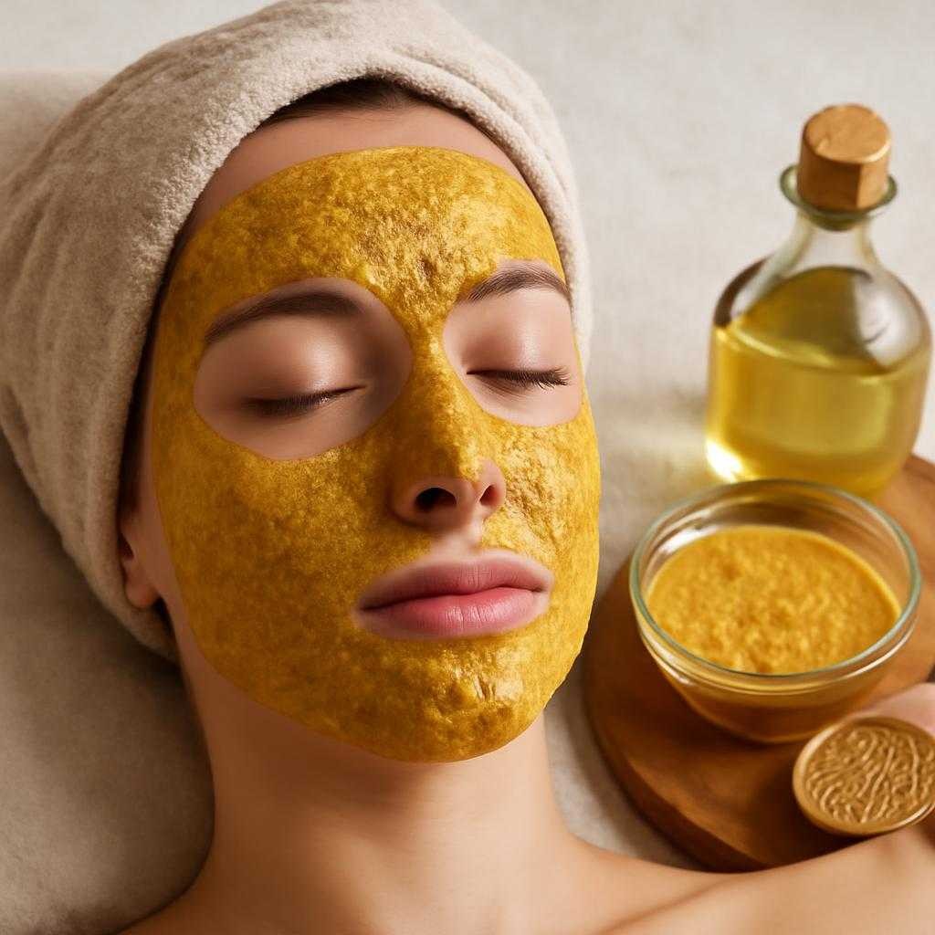 горчичная маска