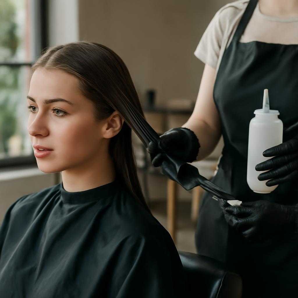 кератиновое восстановление