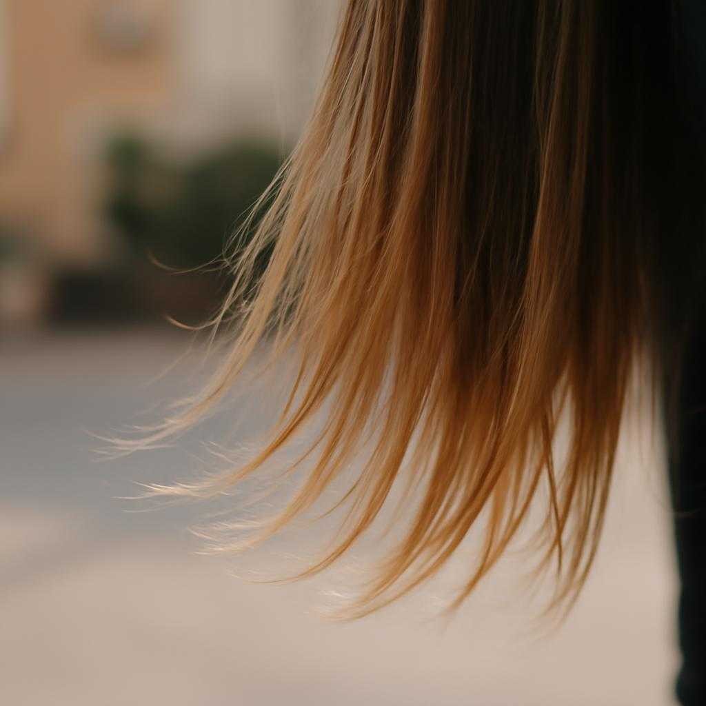 кончики волос