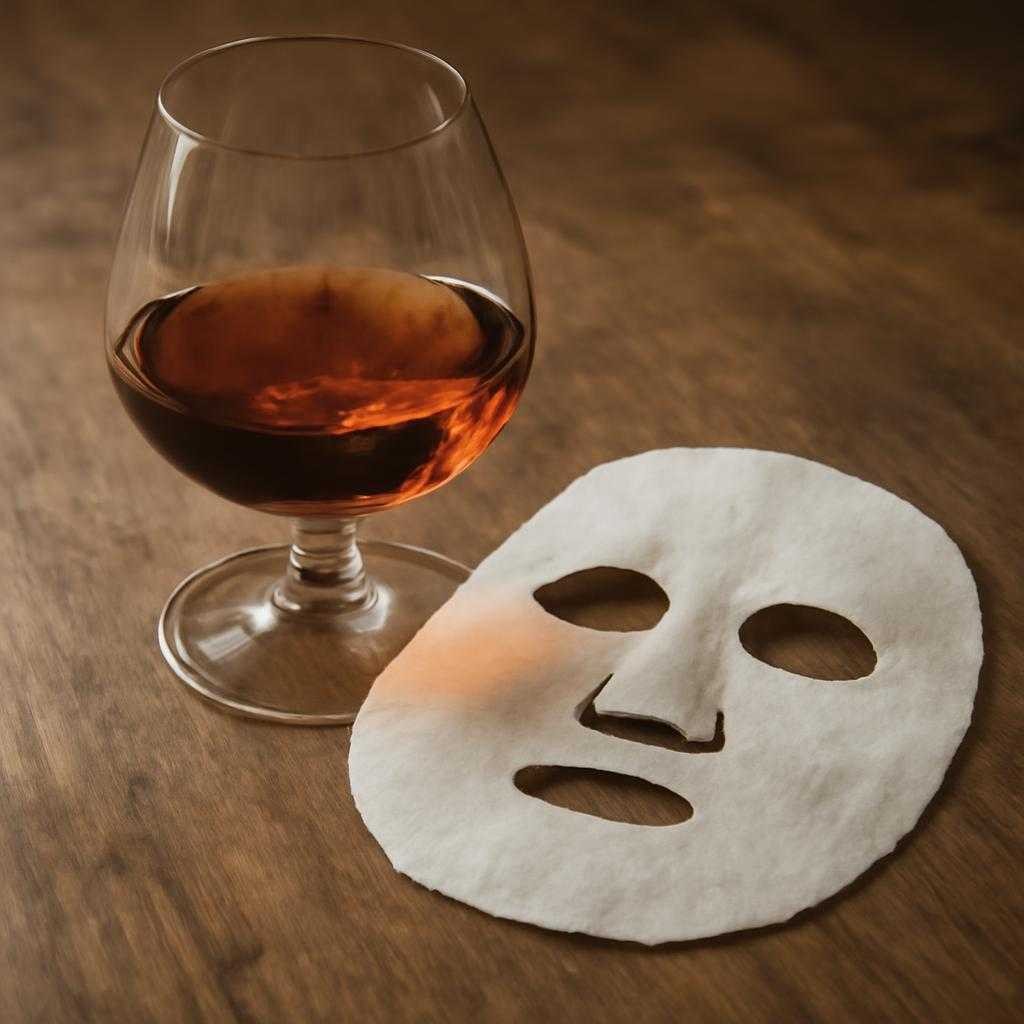 коньячная маска