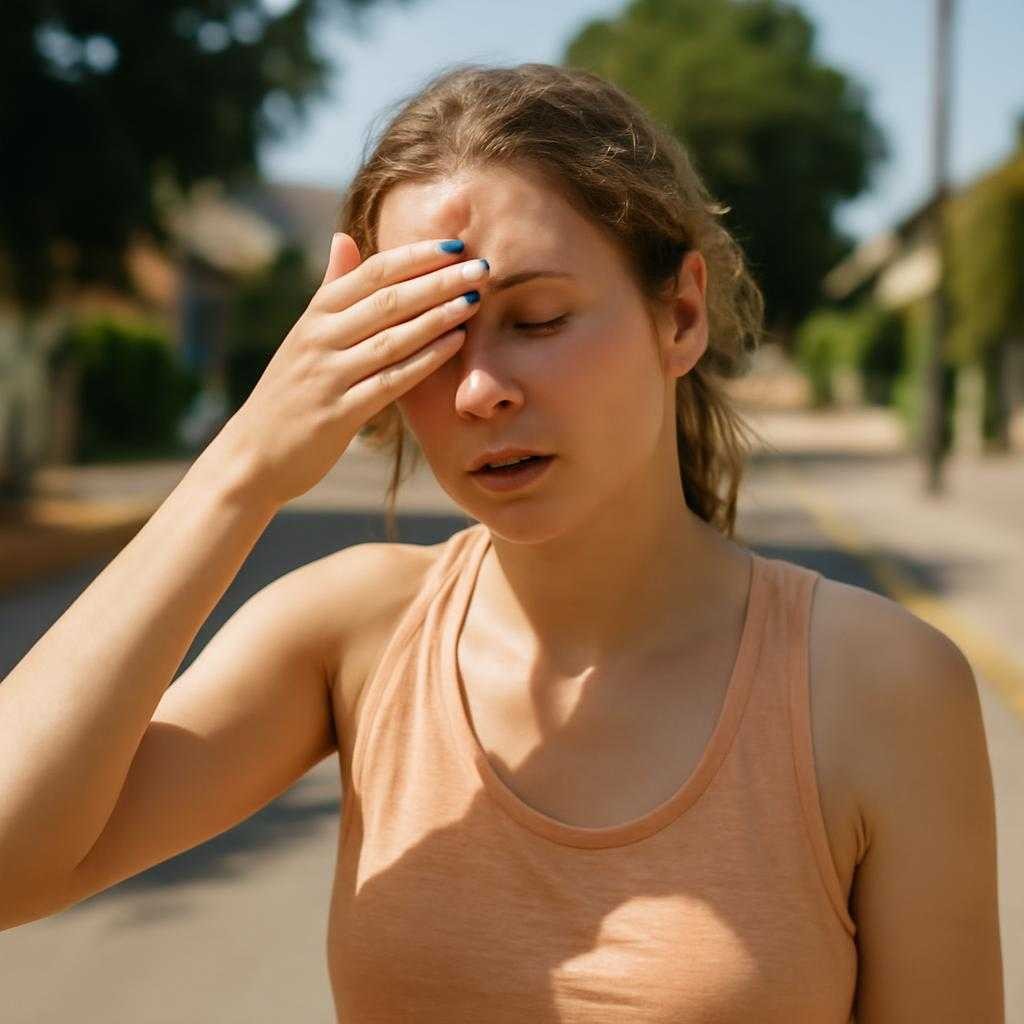 летняя жара