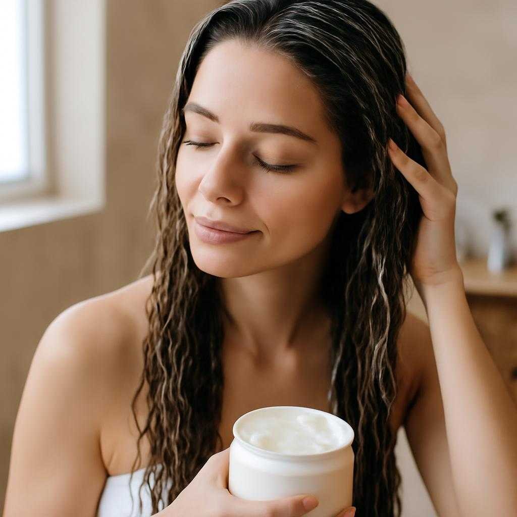 маска для объема волос