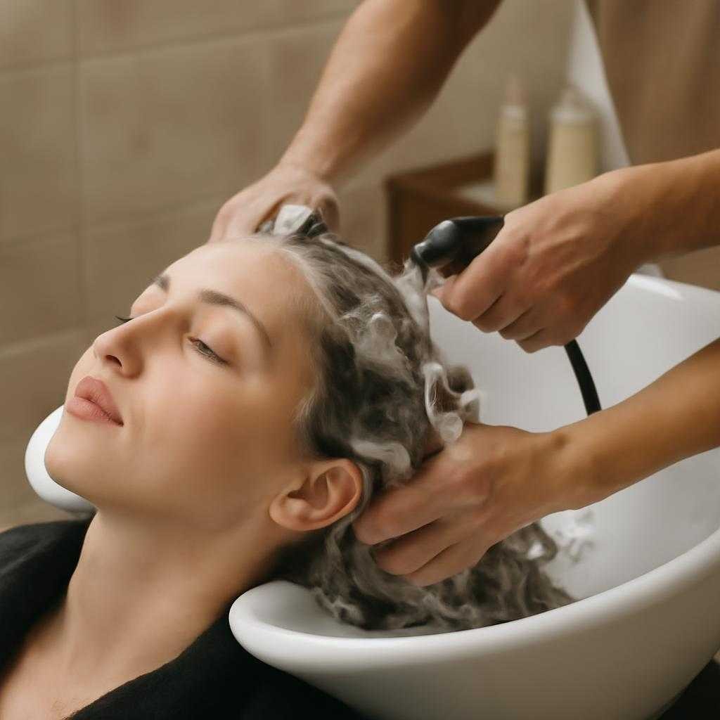 мытьё головы