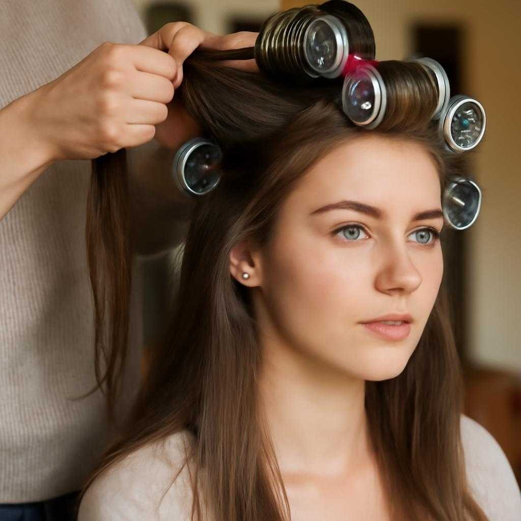 накрутка волос