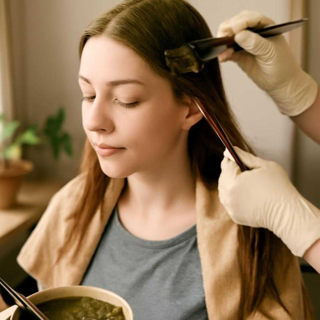 растительное окрашивание