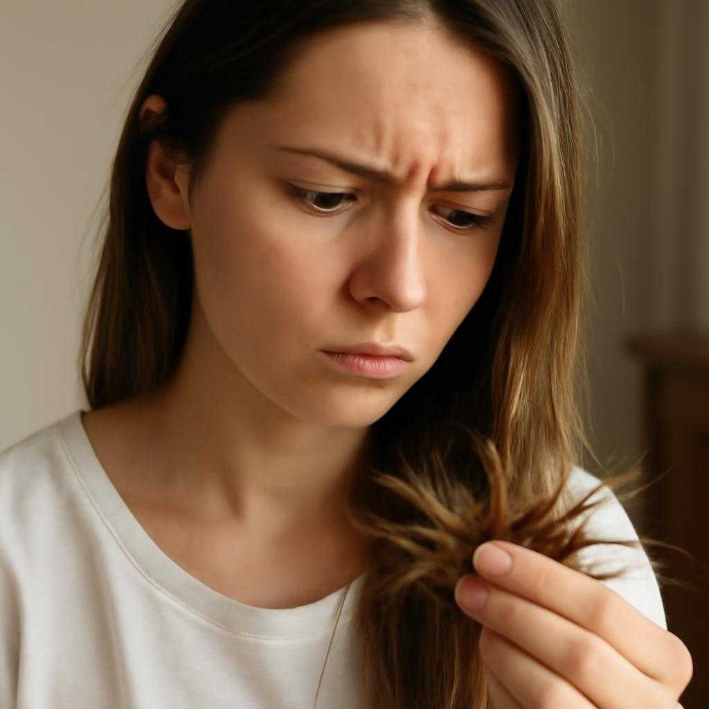 секущиеся волосы