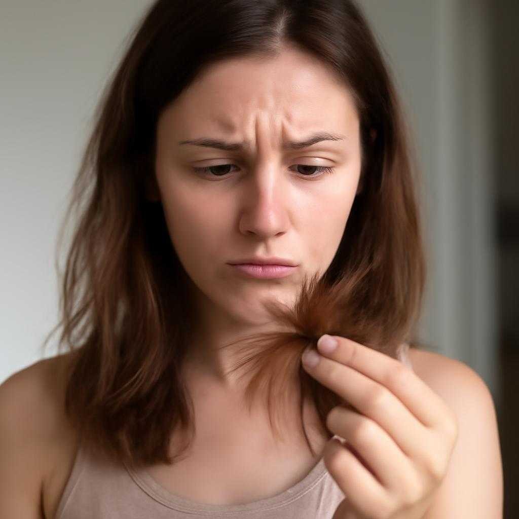 секущиеся волосы