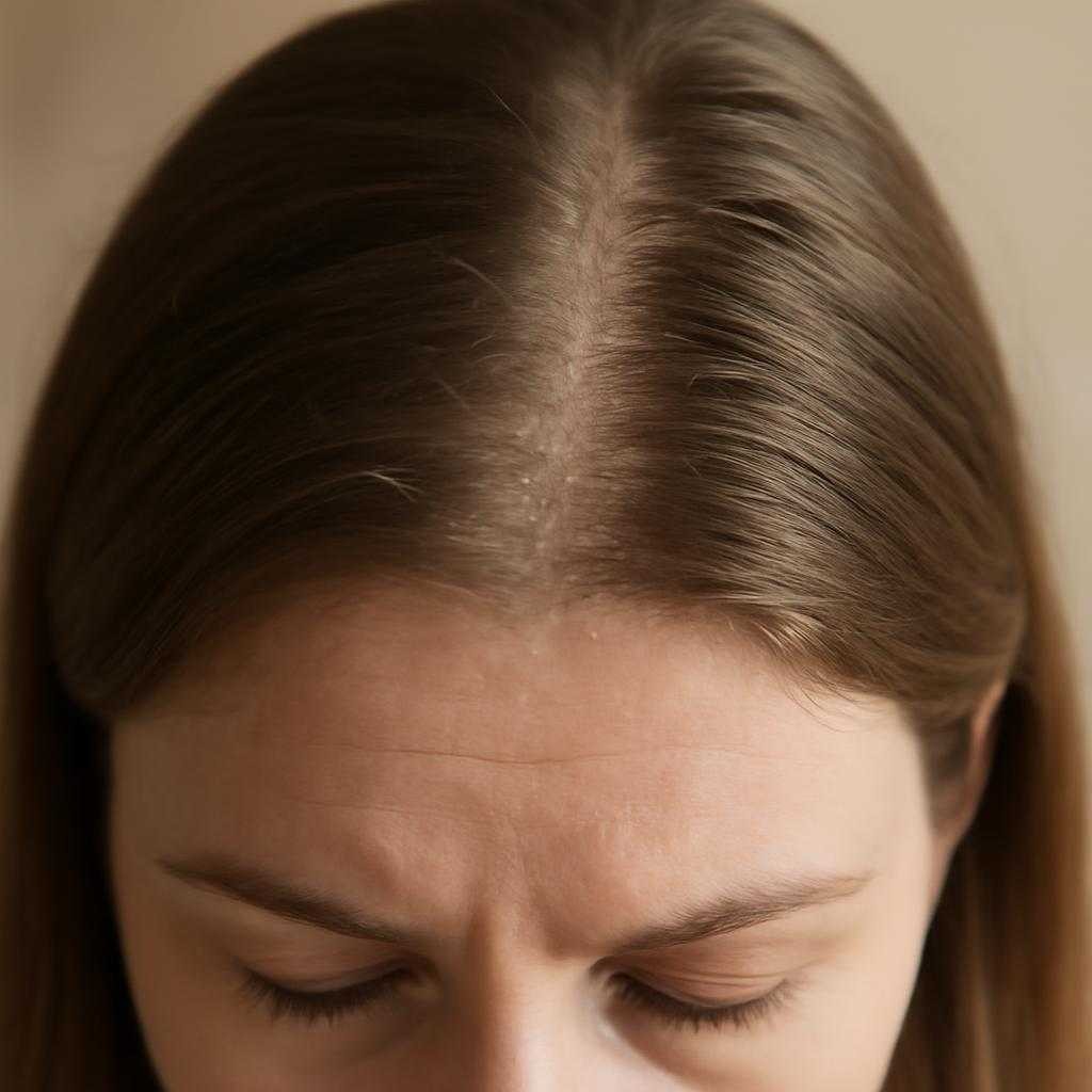 сухая кожа головы