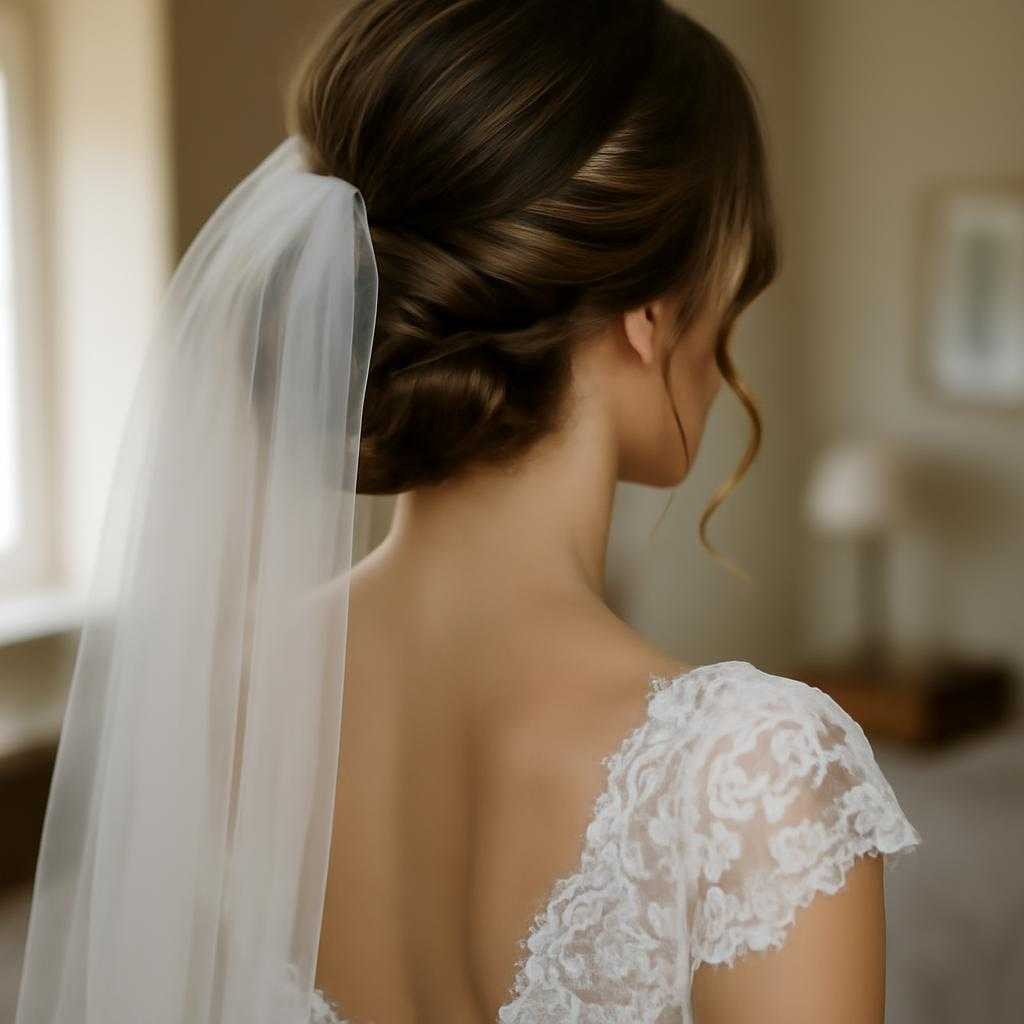 свадебные прически