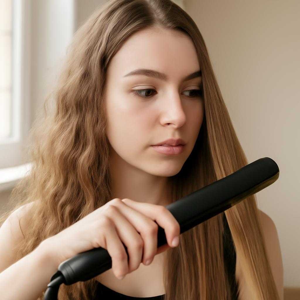 выпрямление волос