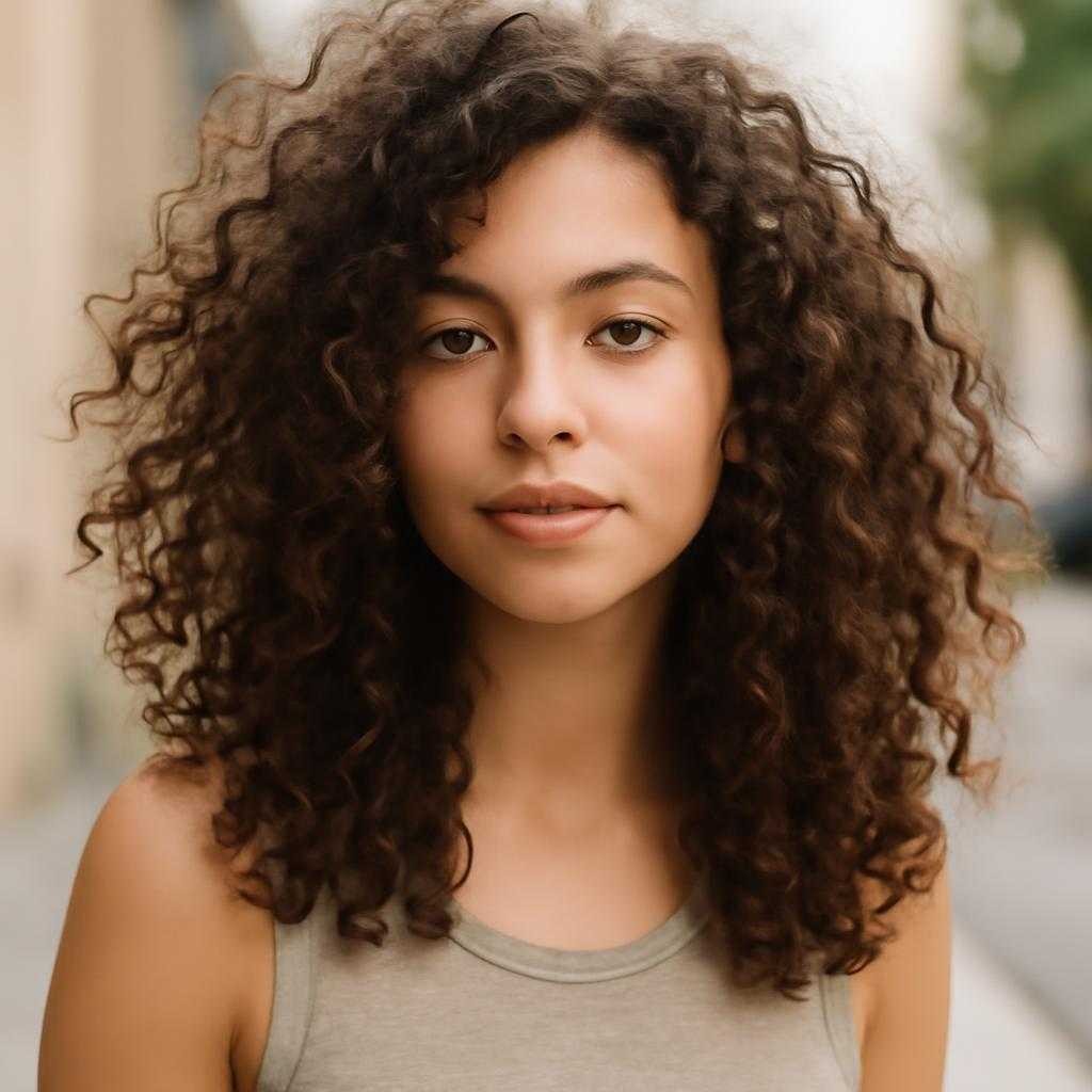 вьющиеся волосы