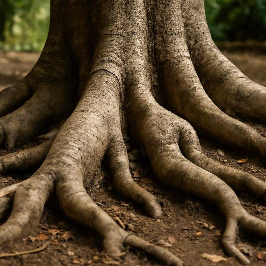 жирные корни