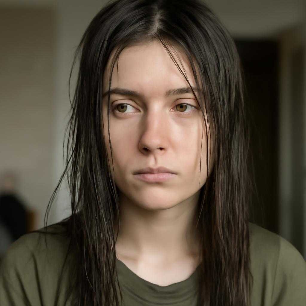 жирные волосы