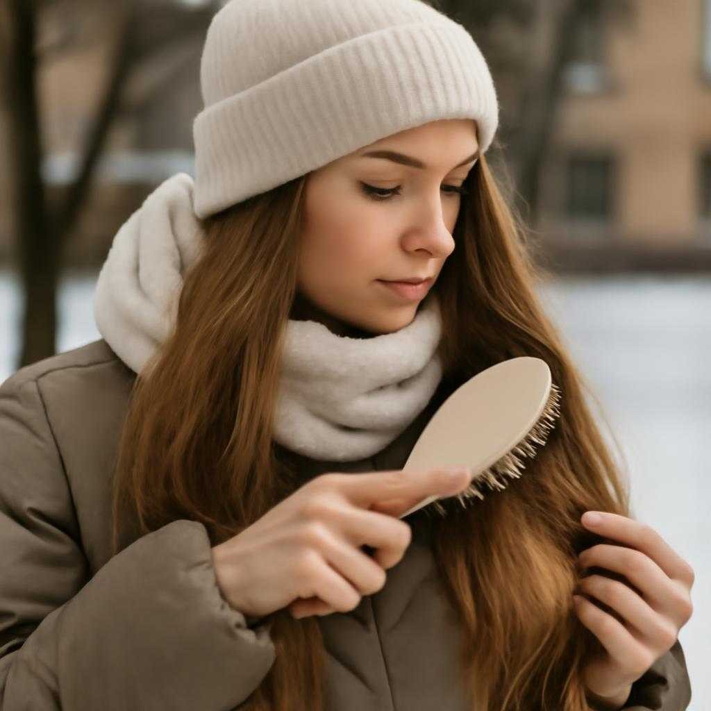 зимний уход за волосами